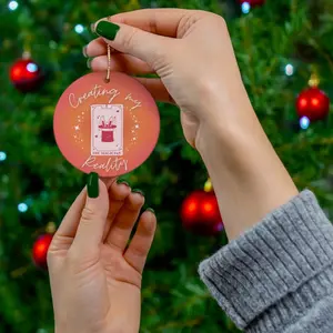 Spiritual Christmas Tree Ornaments -  Magician Ornament christmas ornaments handmade ornament xmas decoration crystal advent holiday gift
