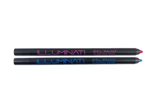 Illuminati Cosmetics Gel Paint Electric Pink & Electric Blue Eyeliner Lipliner Makeup