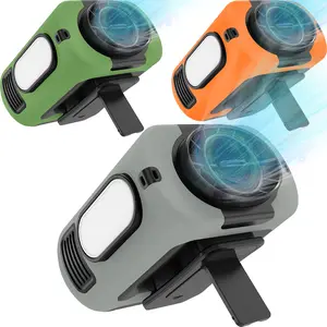 10000mah Waist Fan Portable Rechargeable-Waist Fans That Blow Cold Air,Handheld Fan,Power Bank,With Superlong Standby 40h,4 Speeds,Hands-Free,Led Light,Adjustablebody Belt-Perfect,Waist Fan Air Conditioner,For Work,Hiking,Fishing,Camping,And Outdoor,Gift