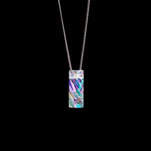 THE JOLIE  is the most intricate piece I make made out of the finest optical lead crystal and dichroic glass that has been meticulously cut and polished.