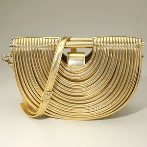 Luxe Half Moon Bag