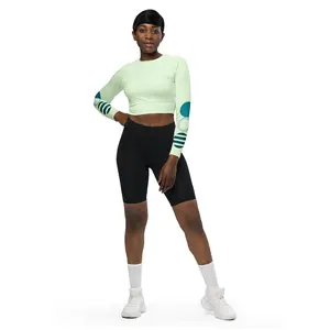 Long-sleeve crop top - Panache Oasis