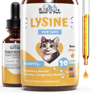 Lysine For Cats - Woof 'n' Purr - 30 Servings