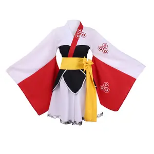 Inuyasha Cosplay Costume Sesshoumaru Fanart Kimono Costume Women Japanese Kimono Outfit Costume