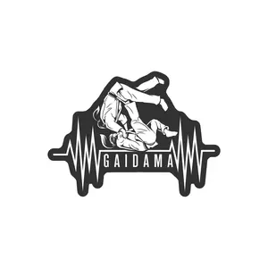 Sticker - Jiu Jitsu Heartbeat (Female)