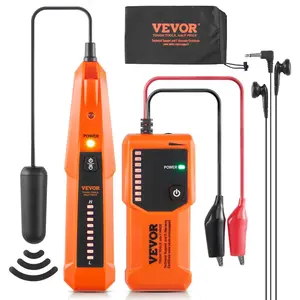 VEVOR Subterranean Wire Tracker, Up to 3 FT Detection Depth, Voltage Range 12 - 600V, Circuit and Line Break Locator, Extends to 6561 FT for Underground Pipes, Electric Fencing, Hidden WiresVEVOR Super Brand Day