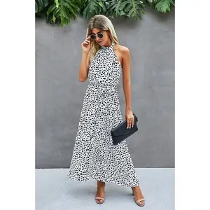 Black and White Cheetah Dress