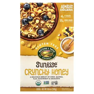 Nature's Path Organic Sunrise® Crunchy Honey Cereal, 10.6 oz (300 g)