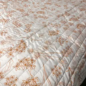 Full/Queen Satin Quilt Copper - Room Essentials: Midweight Sateen Coverlet, Machine Washable, OEKO-TEX Certified