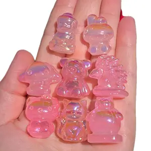 Cute Aura Rose Quartz Chatacters