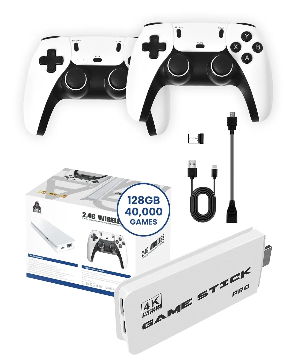Stick Gaming Stick Retro Gaming Console 40,000+ Classic Games