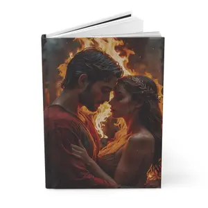 Fallen Angels wings journal | Hardcover Matte Notebook