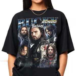 Bucky Barnes Vintage Shirt Retro Graphic Tee, Classic Unisex Design, Gift Style