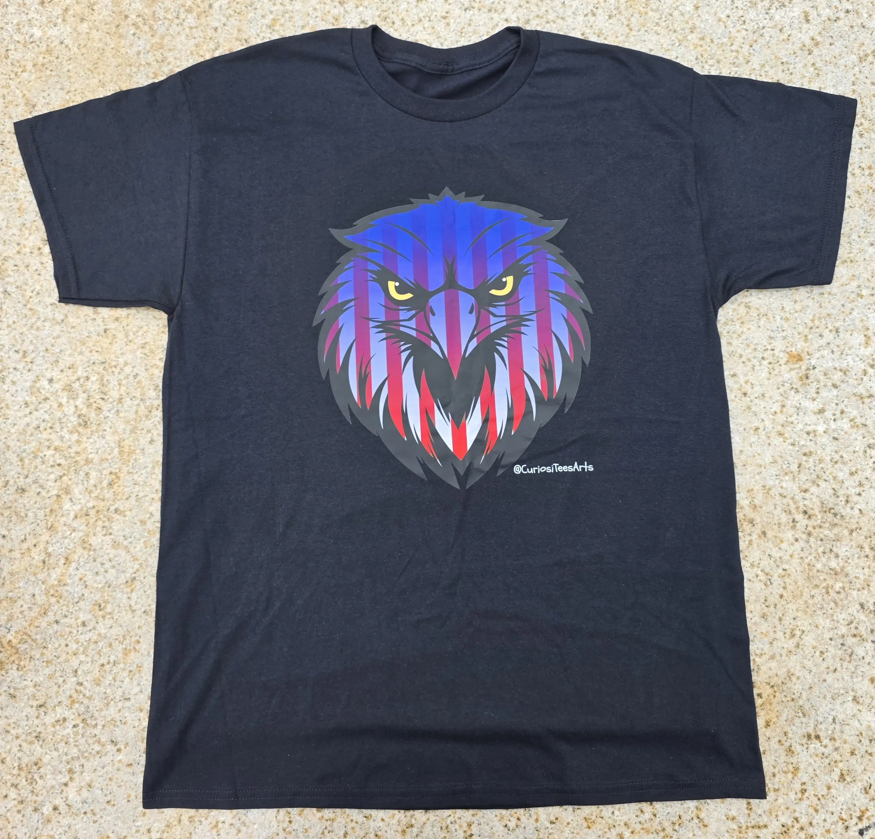 American Eagle 250th Anniversary tshirt unisex 4th of July Casual Shortsleeve