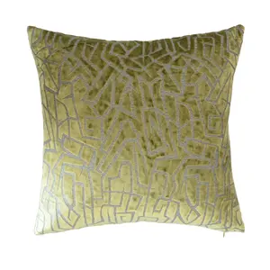 Tivoli Green Abstract Pillow