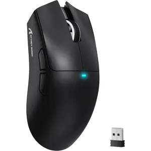 Attack  X11SE Lightweight  Gaming , Tri-Mode 2.4G/USB-C Wired/BT, 22K DPI, PAW3311 Optical Sensor, 59g, 5 Programmable Buttons, 300mAh  for PC/(Black)
