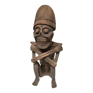 Mictlantecuhtli, Mictlan, Hand made, Replica, Authentic, As Seen On Museums, Aztec, Mesoamerica, King Of The Underworld. Decor Lord