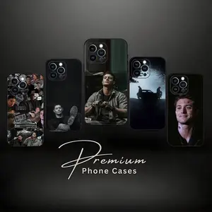 Dean Winchester Supernatural Phone Compatible with iPhone 12/13/14/15/16/17 (Pro Max/Plus) Suitable as a Gift for Friends and Family Soft Silicone Black Cover