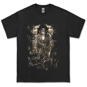 [Sale Up To 30%] The Undertaker WWE 2009 Rare Unisex T-shirt, 100% Cotton, Best Gift for Fans
