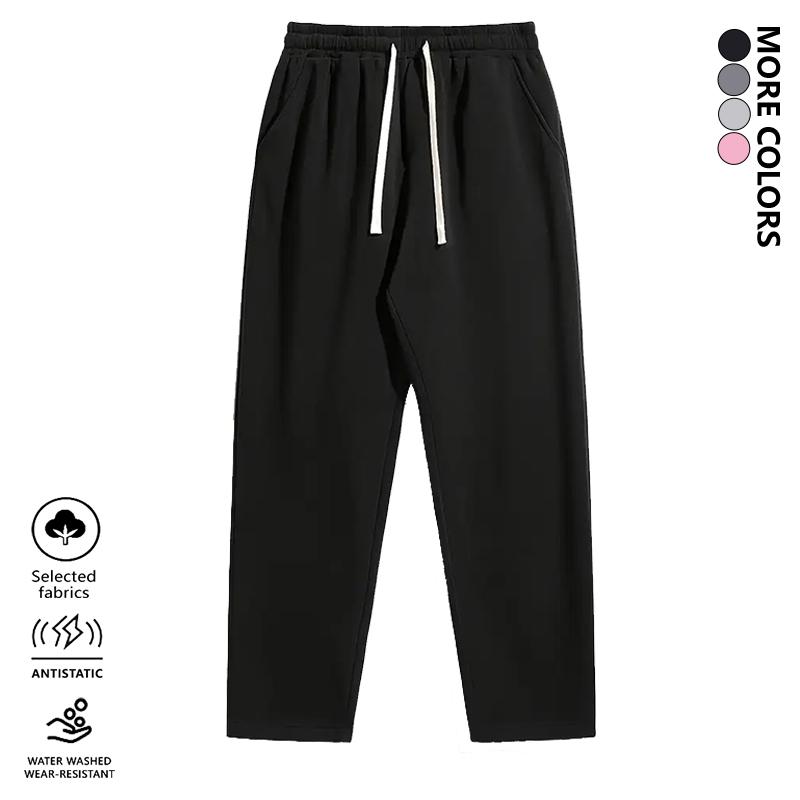 Clean Gent Men's Basic Casual Sweatpants with Drawstring Waistband, Loose Fit Athletic Running Pants Suitable for All Seasons and Ideal for Everyday Wear as Men's Bottoms Clean Gent Men's Basic Casual Sweatpants with Drawstring Waistband, Loose Fit Athletic Running Pants Suitable for All Seasons and Ideal for Everyday Wear as Men's Bottoms