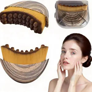 Facial Contouring Brush Set – Precision Face Massage Brush with Storage Case, Comfortable Grip for Daily Beauty Routine