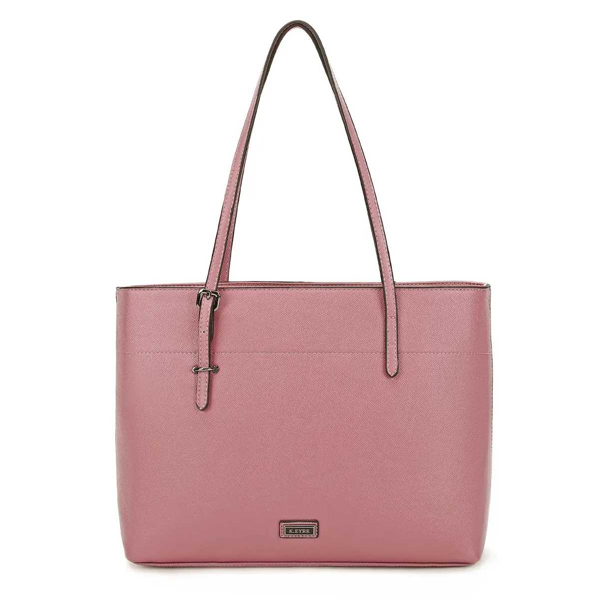 K.EYRE Women’s Light Business Tote Bag – Simple, High-Quality Handbag for Daily Commuting and Casual Business Trips; Fashionable PU Material essential wallet set trendy vintage