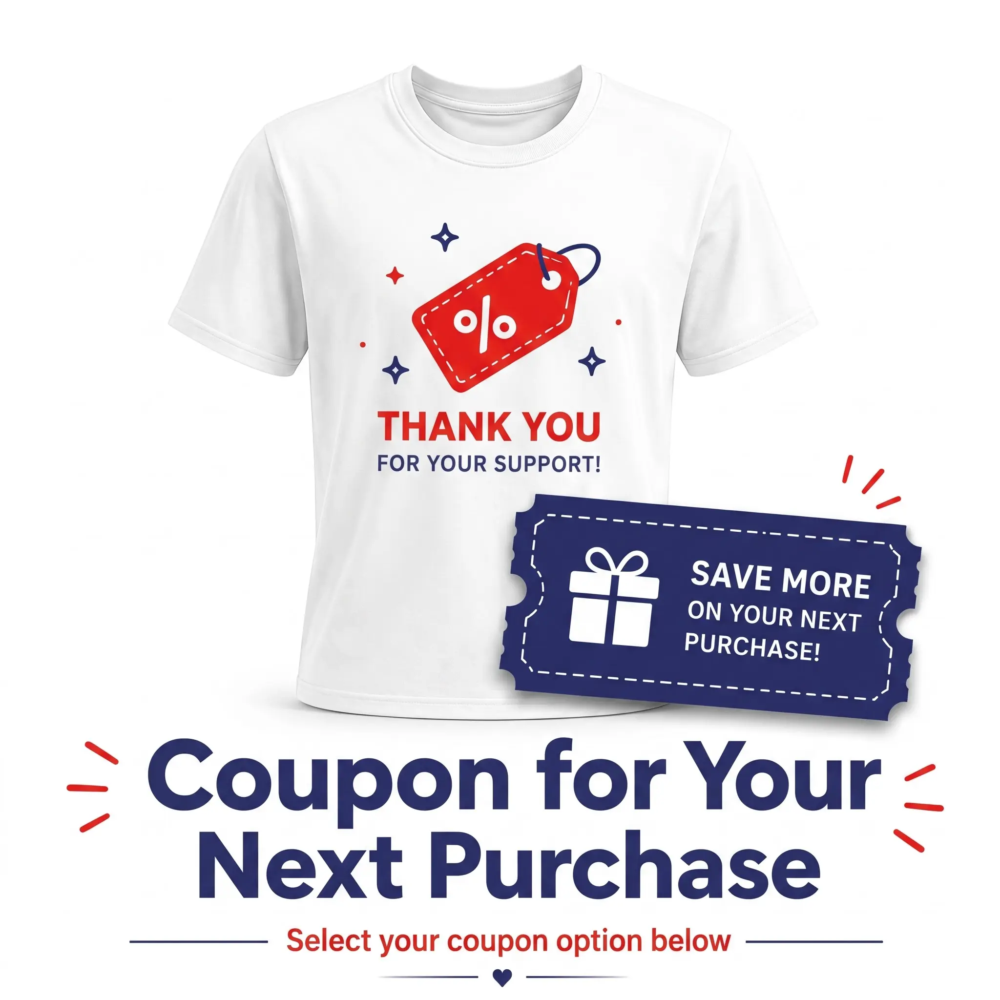 Thank You Packaging Insert Shirt Customer Appreciation Card Design Graphic Tee Small Shop Order Message Top Online Business Owner Apparel