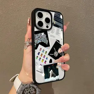 Magnetic Phone Case Suitable for iPhone17 16 15 14 13 12 11 Drake Album Cover and Track List Transparent Silicone Shockproof