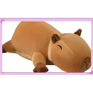 Weighted Capybara Plush, Weighted Capybara Stuffed Animal, Cute Plushies Soft Pillow Toy Gift for Kids Adults 9.8 Inch, 0.8 Lbs(Gag Toys & Practical Jokes)(Gag Toys & Practical Jokes)