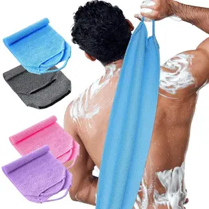 Back Scrubber & Exfoliating Washcloth - The Ultimate Solution for Back Acne & Rough Skin, Japanese Towel for Full Body Cleansing