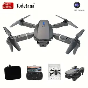 E88 Drone HD Camera – Compact Foldable Design, Headless Mode, 360° Flips, One-Touch Launch, Altitude Hold – Perfect for Gifting on Special Occasions