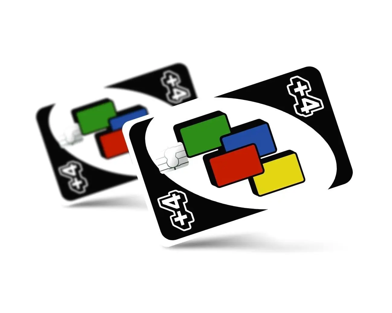 Uno Plus 4 Credit Card Skin,Gift For Fan, Gift For Him.