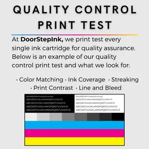 DoorStepInk Remanufactured in the USA Ink Cartridges for Lexmark #82 Black Twin Pack