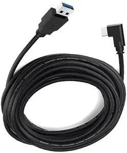Compatible for Oculus Quest 2 Link Cable Link Cable for Oculus Quest 2 / Quest 1 / Rift S, USB 3.0 Type A to C High Speed Data Transfer Charging Cord for Oculus VR Headset and Gaming PC