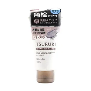 BCL TSURURI Face Wash Paste, 4.2oz #Ghassoul Paste