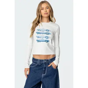 Car Club Long Sleeve T Shirt