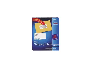 Avery 8463 Shipping Labels with TrueBlock Technology, 2 x 4, White, 1000/Box