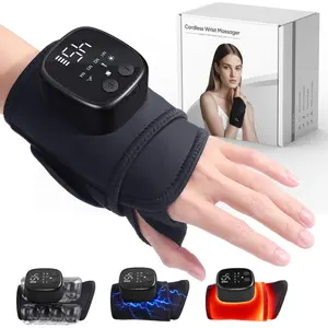 4 in 1 Hand Massager for Arthritis and Carpal Tunnel, Latest Cordless Hand Massager with Four Functions, Wrist Massager for Carpal Tunnel, Good Gift for Women Men