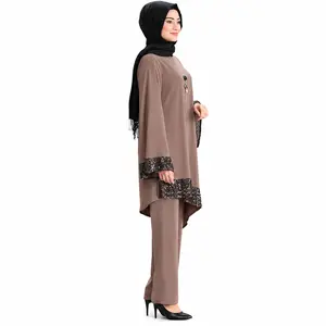 Modest Muslim Dress Set For Women – Loose Fit Plus Size