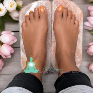 CEJ Images LFD Dead Sea Salt Healing Stones for Energy Work & Wellness High Mineral Content Negative Ions for Lymphatic Movement