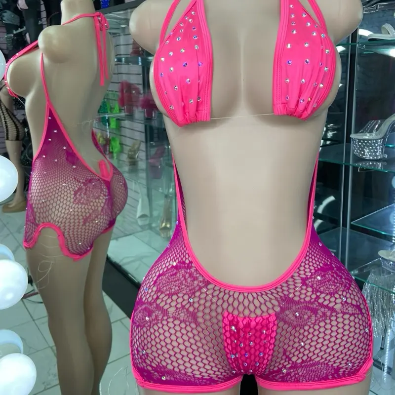 Pink Neon Temptation Set