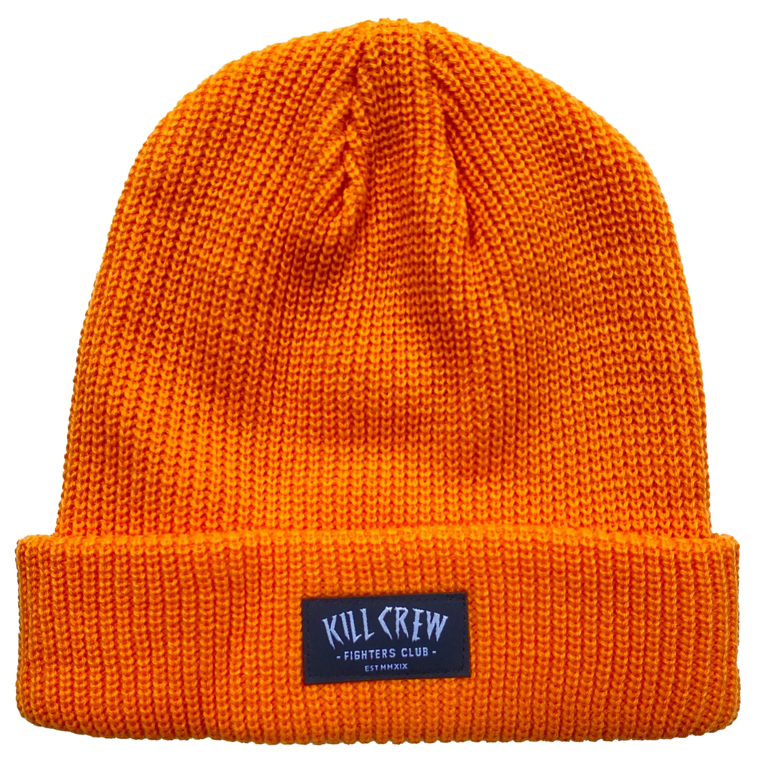 Kill Crew Fighter's Club Cuffed Beanie - Versatile Design for Cold Weather Wear
