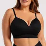 Shapermint Supportive Comfort Shaping Wireless Bra with Adjustable Straps & Soft Foam Cups Feminine Womenswear