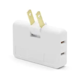 180° Swivel Power Plug Adapter