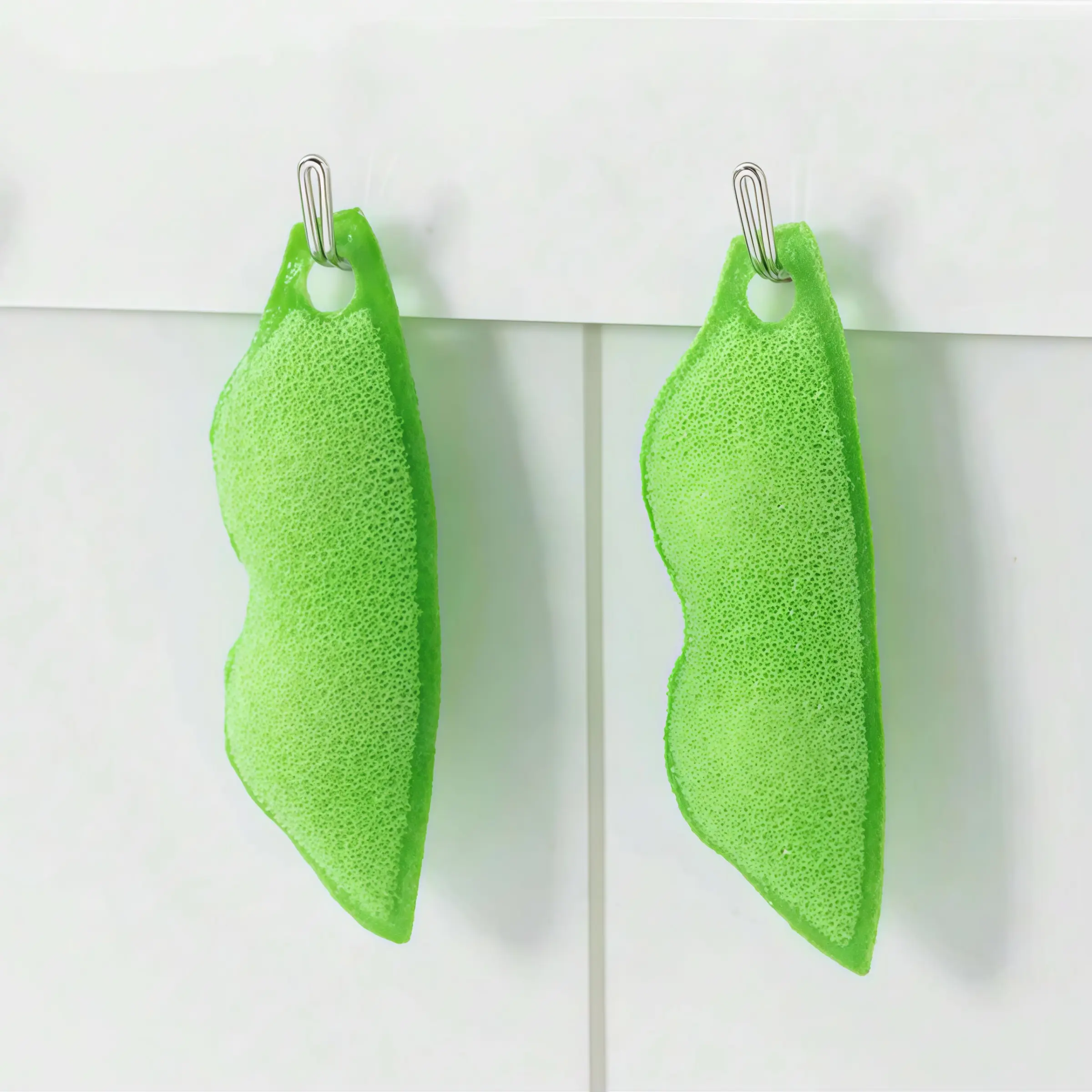 Reusable Pea-Shaped Bottle Cleaning Sponge Set, Heat Resistant Glass Bottle Brush for Small Mouth Interior Clean, Kitchen Cup Cleaner Tools, Kitchen Cleaning Supplies