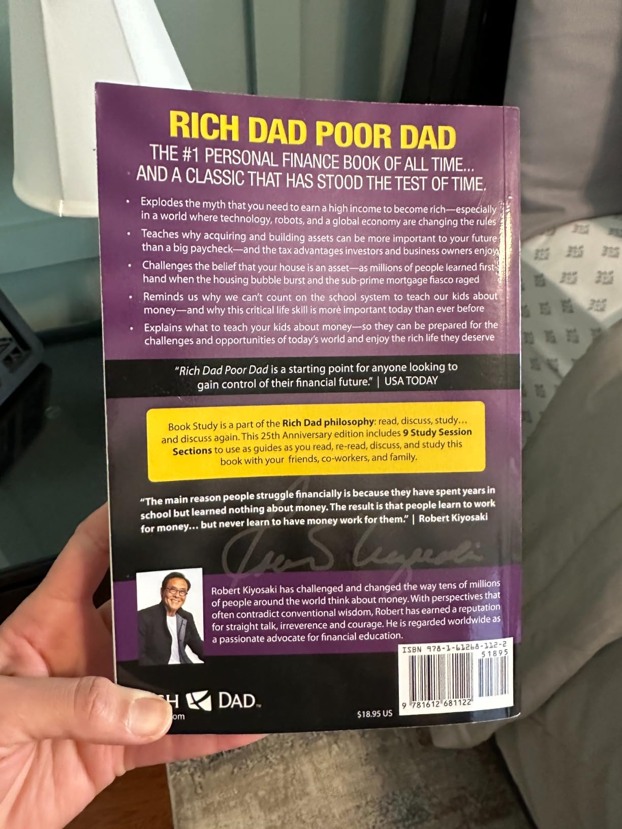 Rich Dad Poor Dad: What the Rich Teach Their Kids About Money That the Poor and Middle Class Do Not! Mass Market Paperback – April 5, 2022