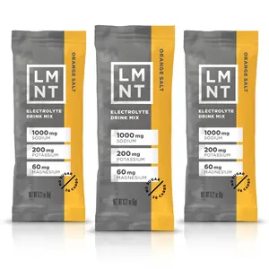 Drink LMNT LMNT Zero-Sugar Electrolytes - Orange Salt - Hydration Powder Packets | No Artificial Ingredients | 30 Sticks