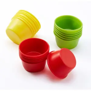 Puto Molder Filipino  - 18 count Puto Mold Cups for Steamer Filipino, Kutsinta Molder Filipino for Baking & Steaming,   Cupcake Liners for Rice Cakes & Desserts,Mini Muffin Cups