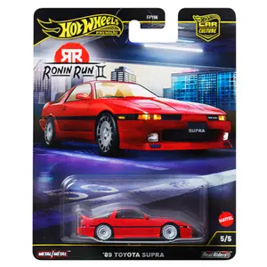 Hot Wheels Car Culture 2025 Ronin Run ll ’89 Toyota Supra, 1:64 Scale, Diecast Model Car