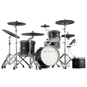 EFNOTE Pro 500X Special Electronic Drum Set Black Oak Wrap